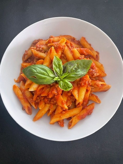 Arranged Food and Objects