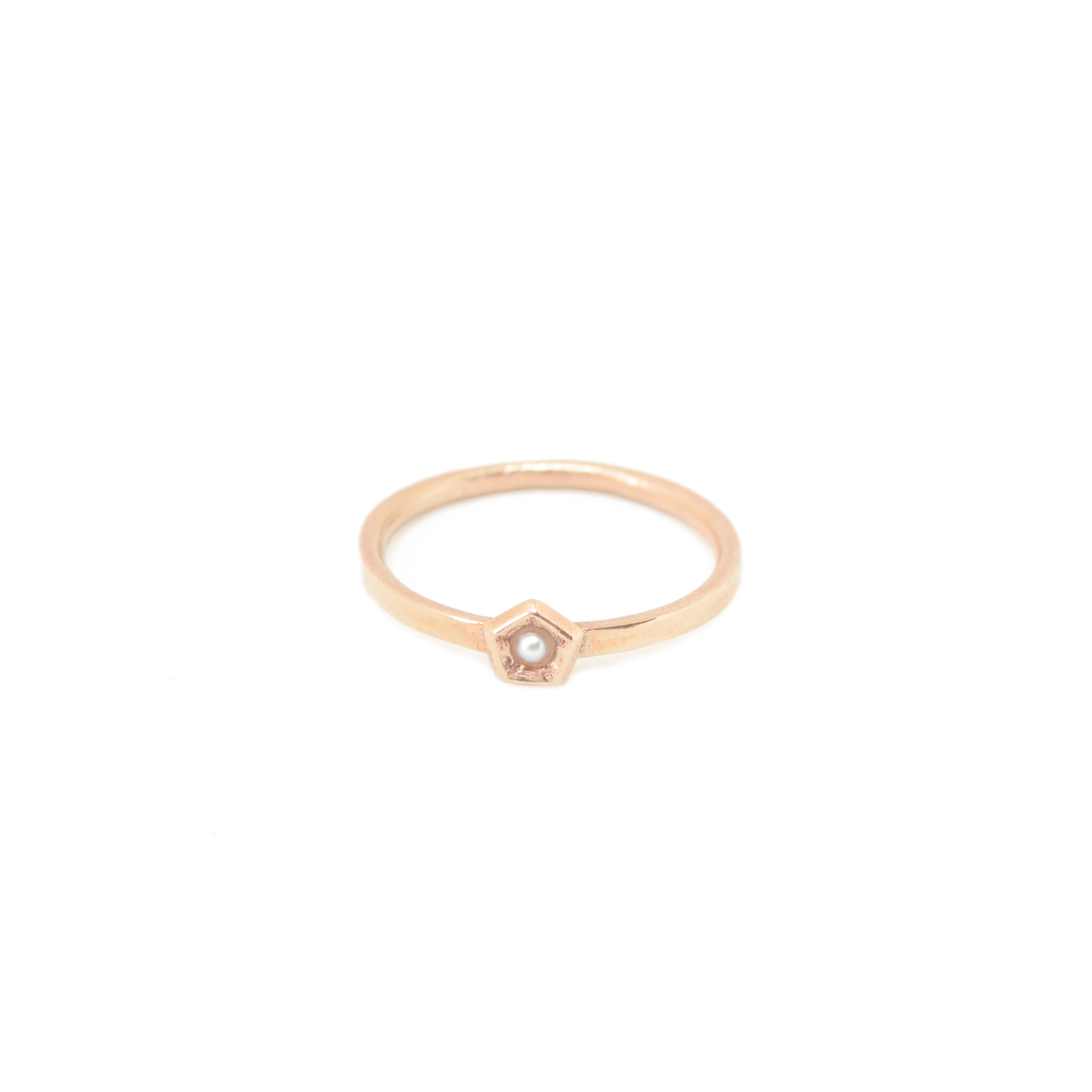 ROSE bronze w pearl 1 elem