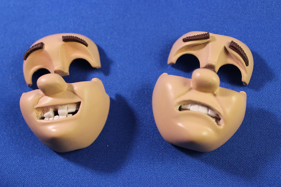 Replaceable Faces for both character