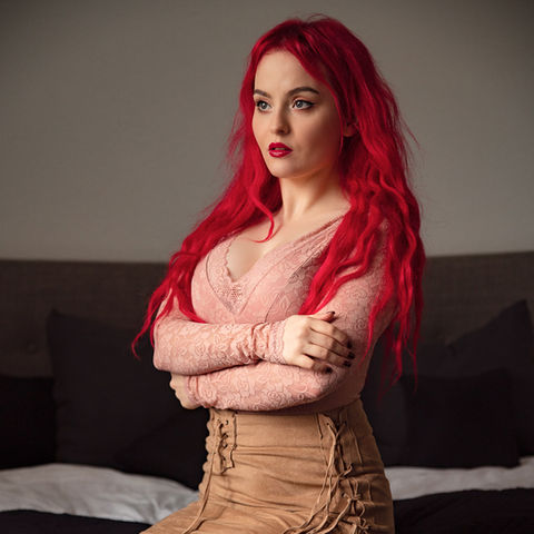 rothaariges Mädchen