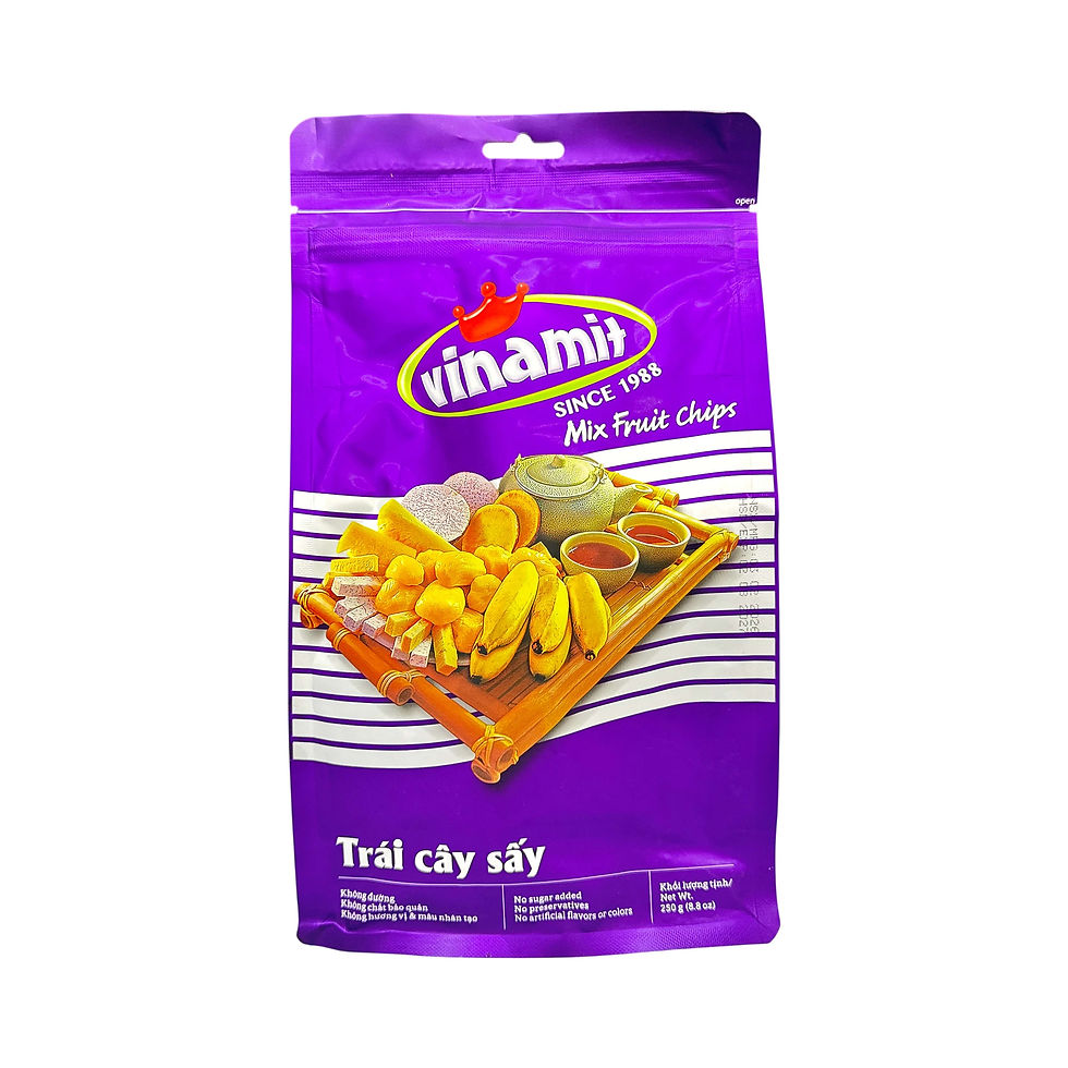 Vietnamese Mixed Fruit Chips 250g