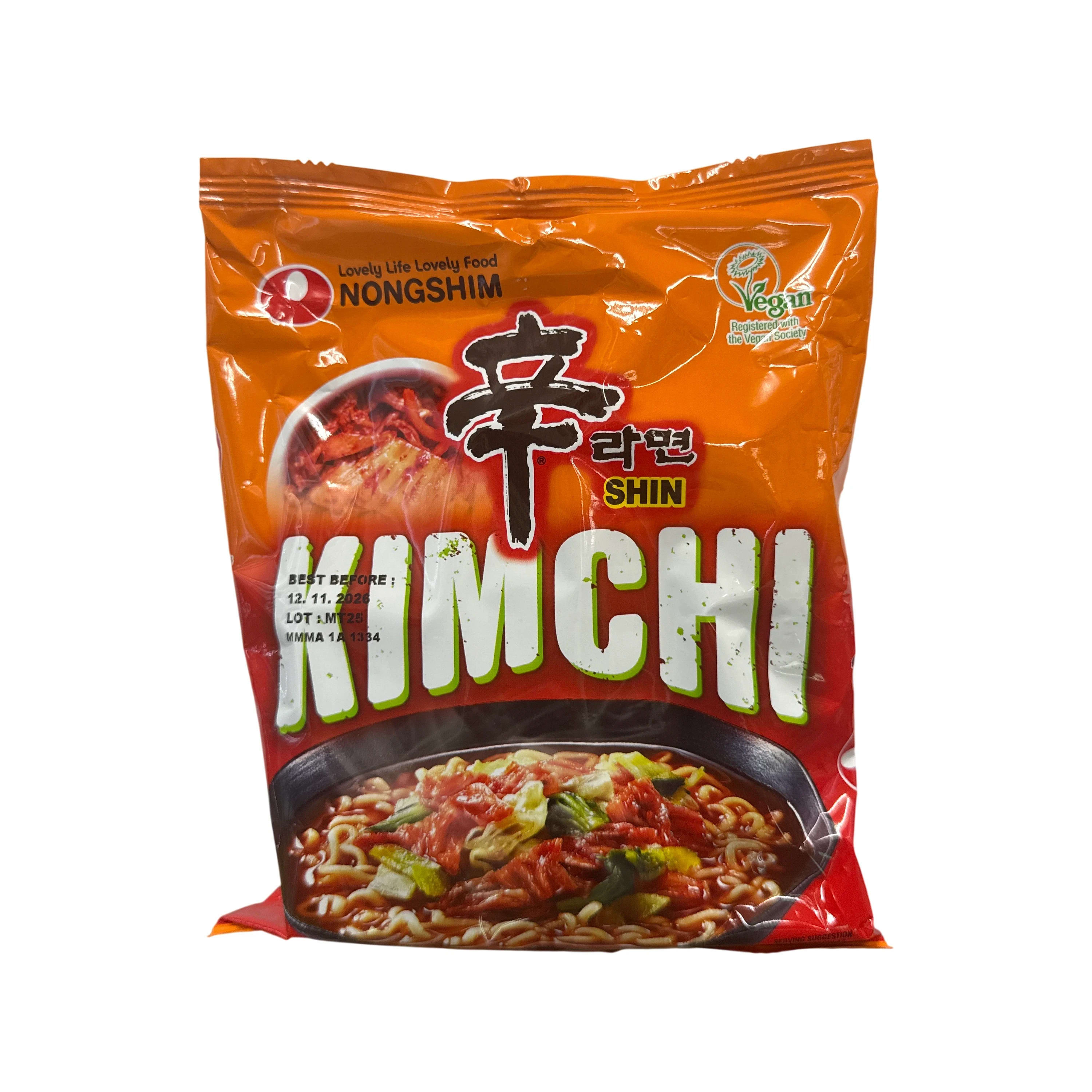 Nongshim Kimchi Noodle Soup 120g