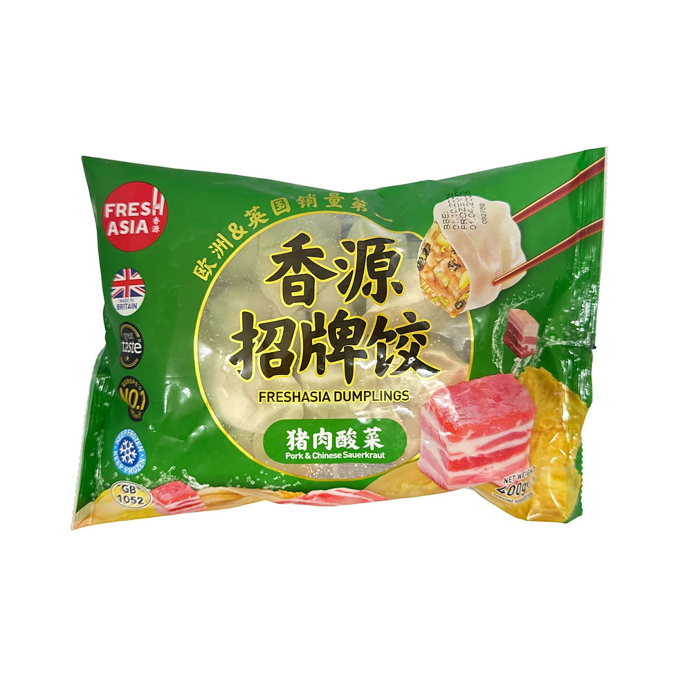 Freshasia Pork and Sauerkraut Dumplings