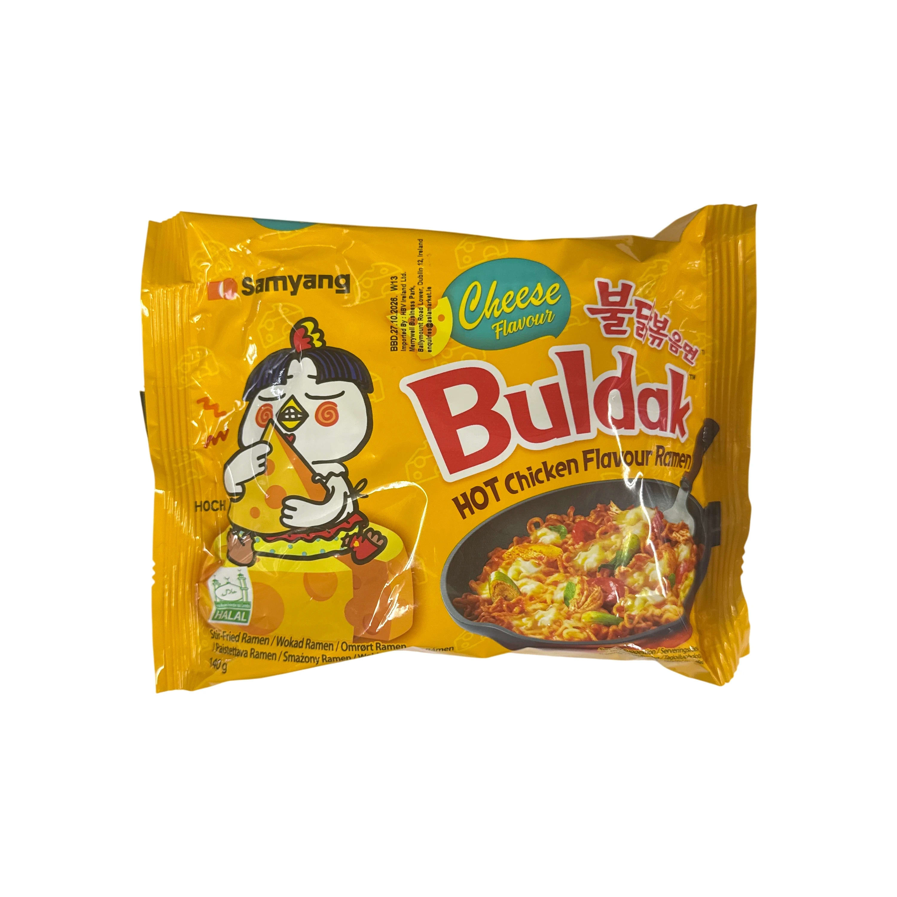 Samyang Buldak Cheese Hot Chicken Ramen 140g