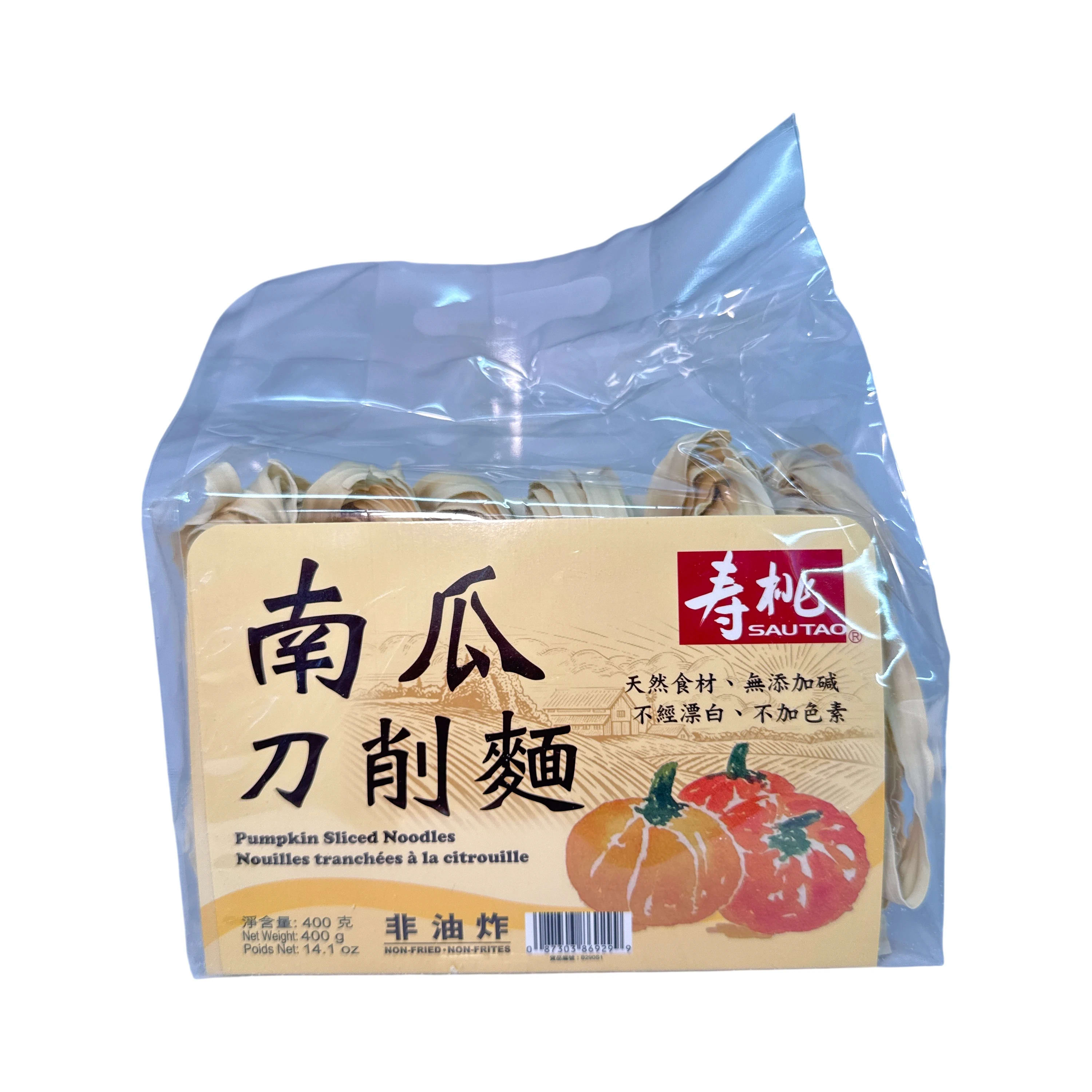 Sau Tao Sliced Noodles Pumpkin Flavor 400g