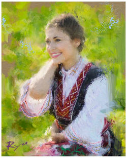 ブルガリアの少女