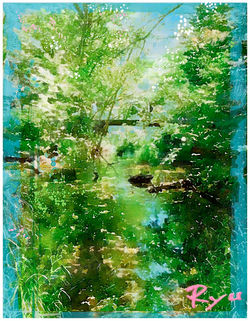 森の中の小さな橋-2