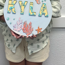 Ocean Name Sign