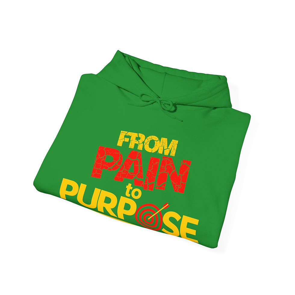 Thumbnail: From Pain to Purpose Hooded Sweatshirt