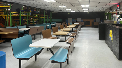 Dining area for parties