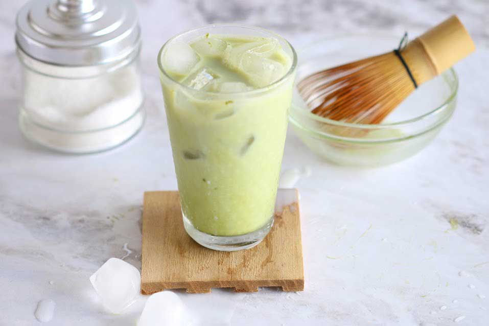 How to make an Iced Matcha Latte