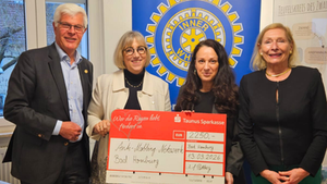 Spendenübergabe an das Anti-Mobbing-Netzwerk