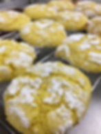 Lemon Crinkle Cookies