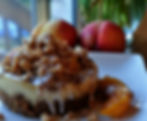 Bourbon Peach Cheesecake