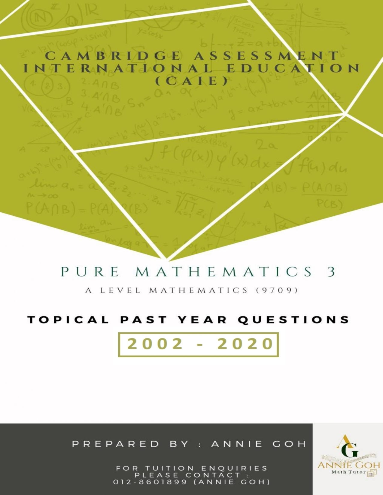 [Topical - Mathematics] CAIE A2 Level Mathematics Past Year Papers