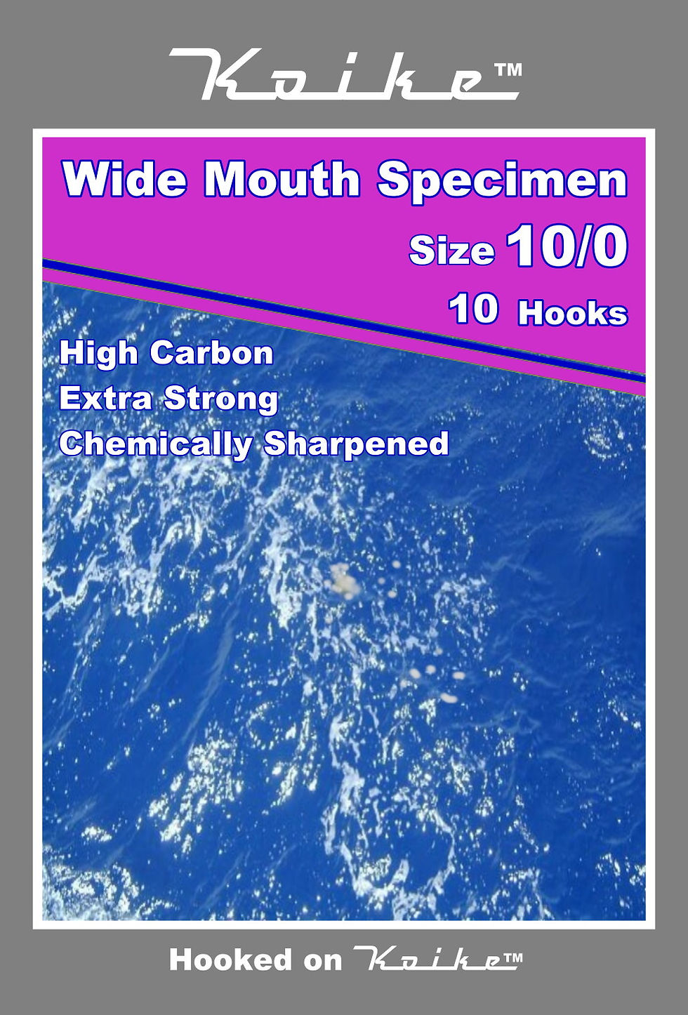 Thumbnail: Koike High Carbon Wide Mouth Specimen Hooks