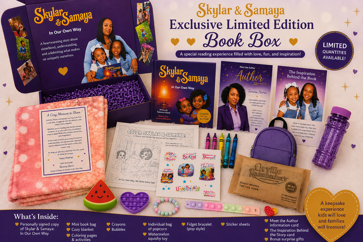Skylar & Samaya Exclusive Limited Edition Book Box