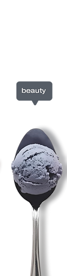 teaspoons with icecream