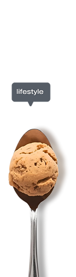 teaspoons with icecream