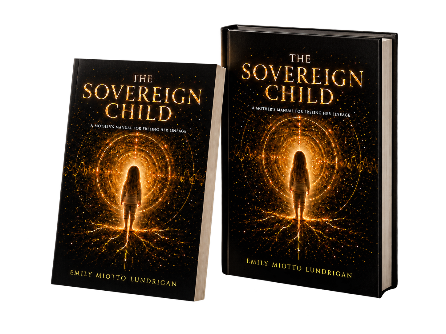 The Sovereign Child by Emily Miotto Lundrigan — updated book cover featuring Maya
