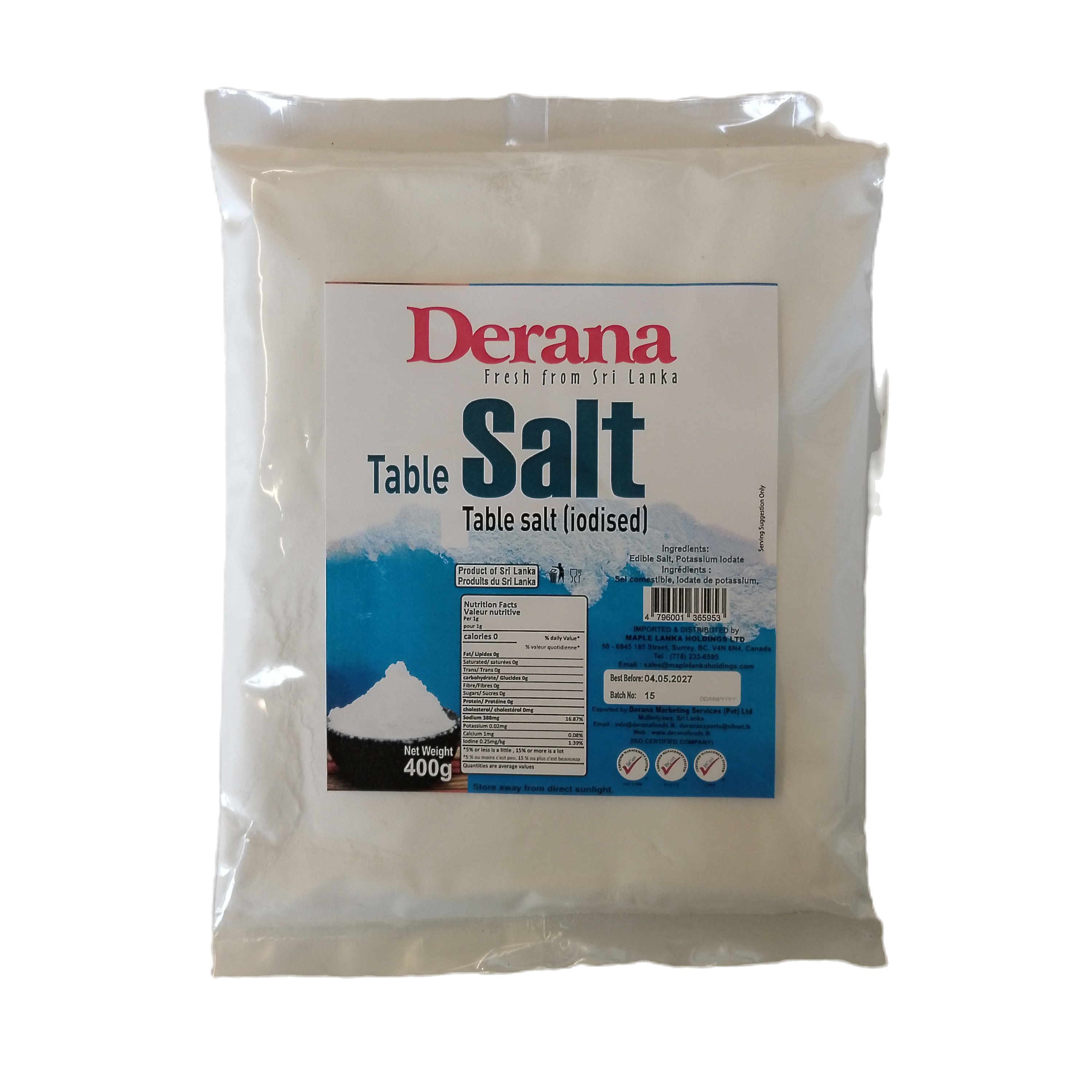 Table Sea Salt - 400g