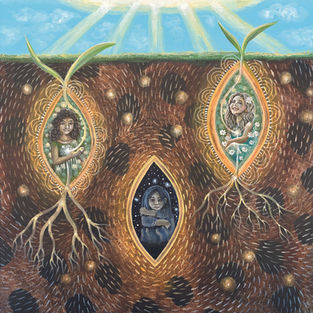 the courage to bloom, illustrated picture book, moonflower seed