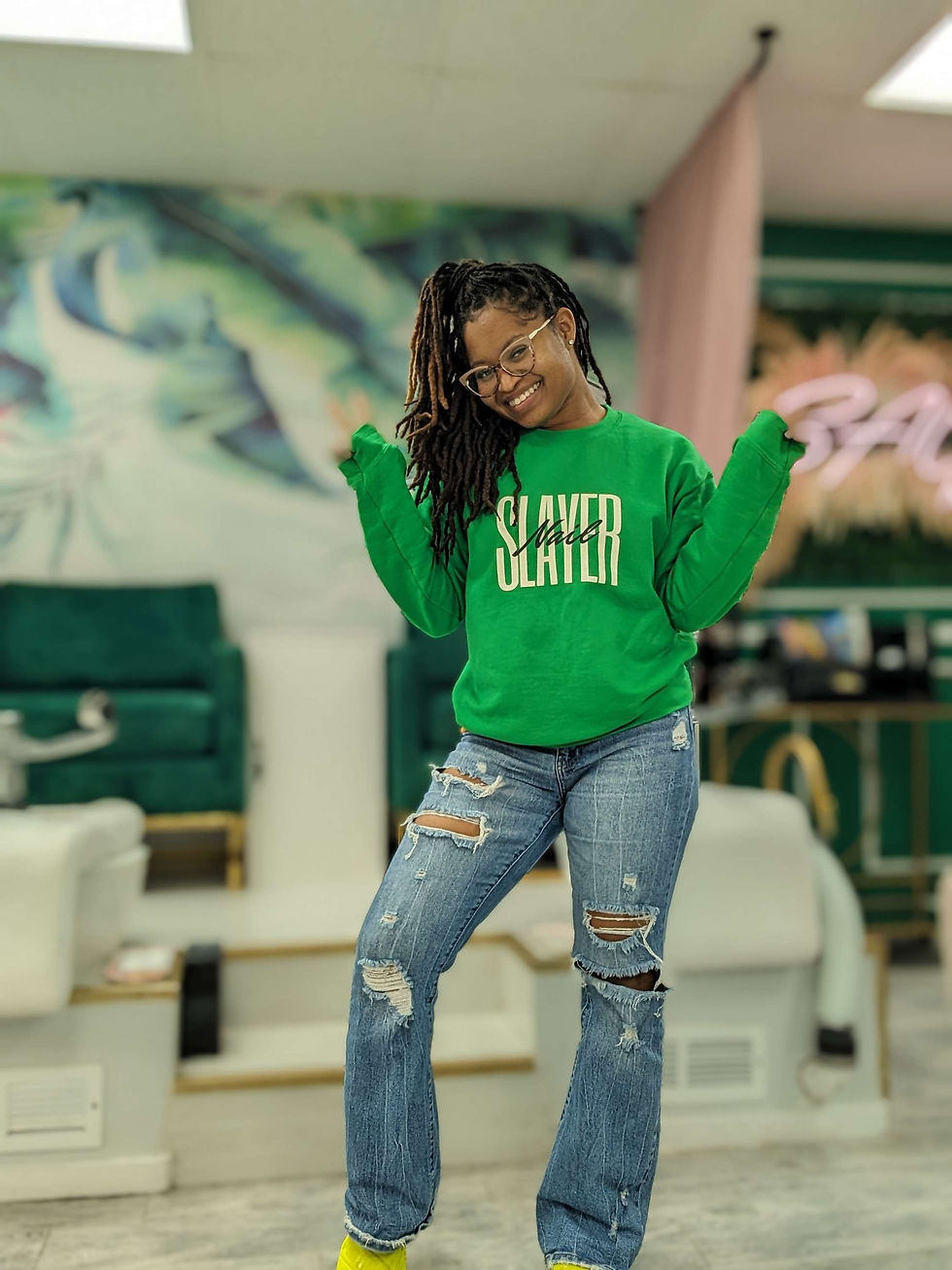 Thumbnail: NAIL SLAYER SWEATSHIRT