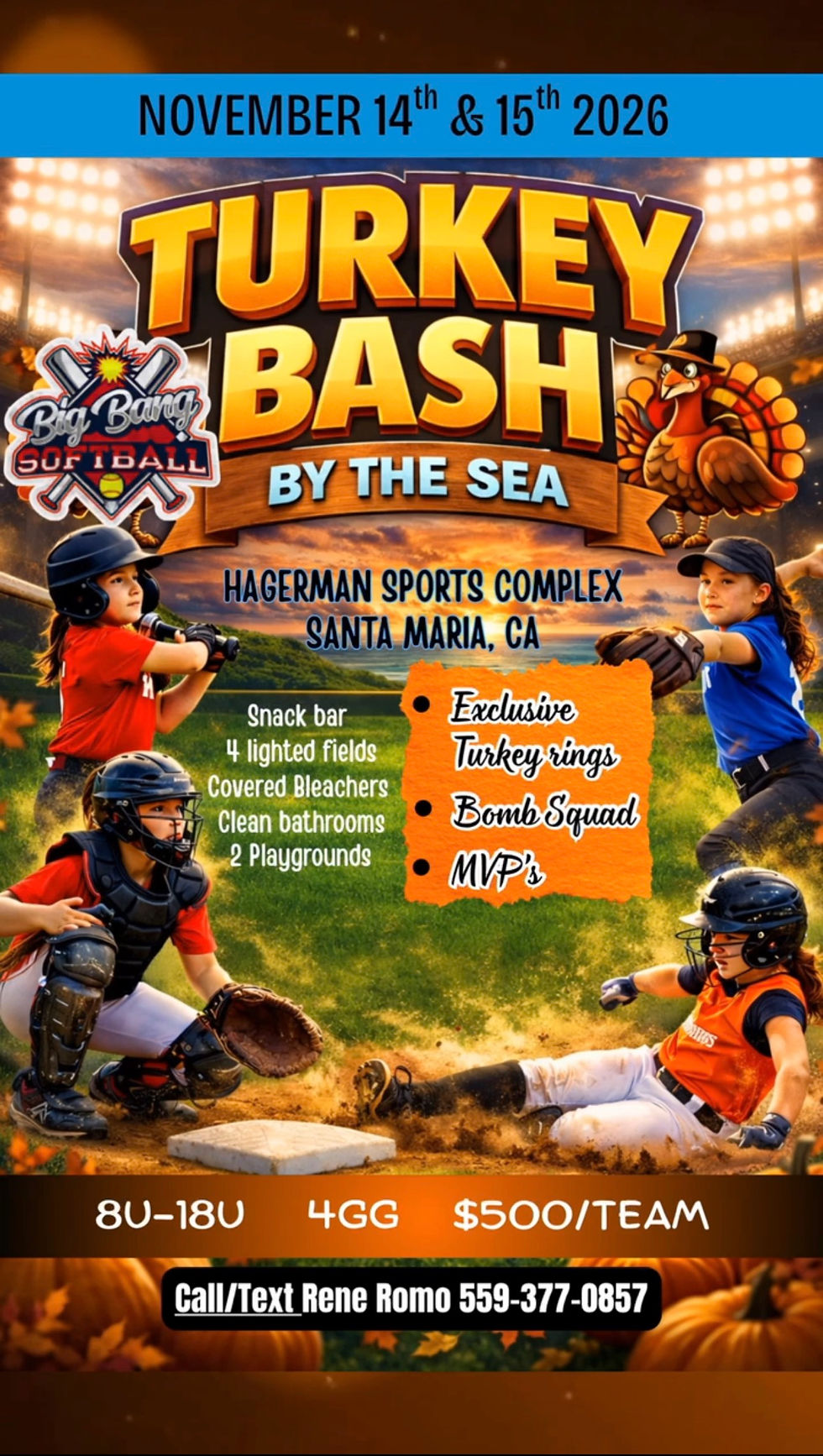 Turkey Bash By The Sea