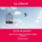 Cercle de Parole: la Liberté