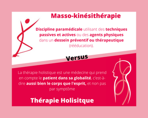 Masso-Kinésithérapie Versus Thérapie Holistique