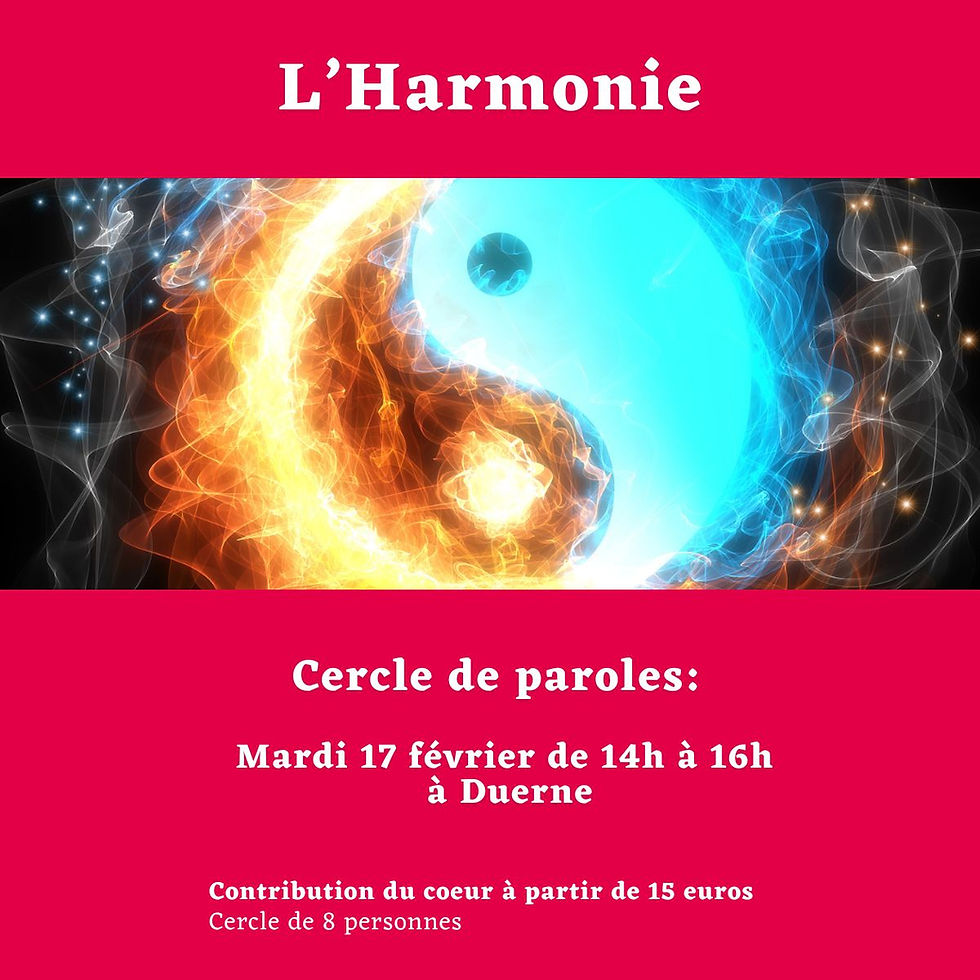 Cercle de Parole: l'Harmonie