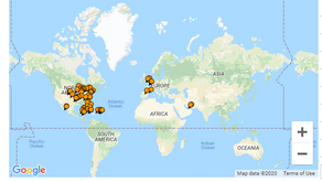 My Personal Travel Map from TripAdvisor 