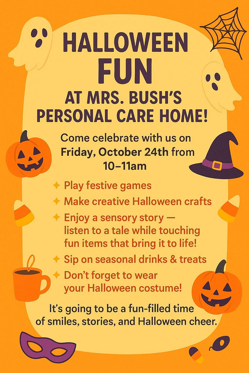 Halloween Fun At Mrs. Bush's