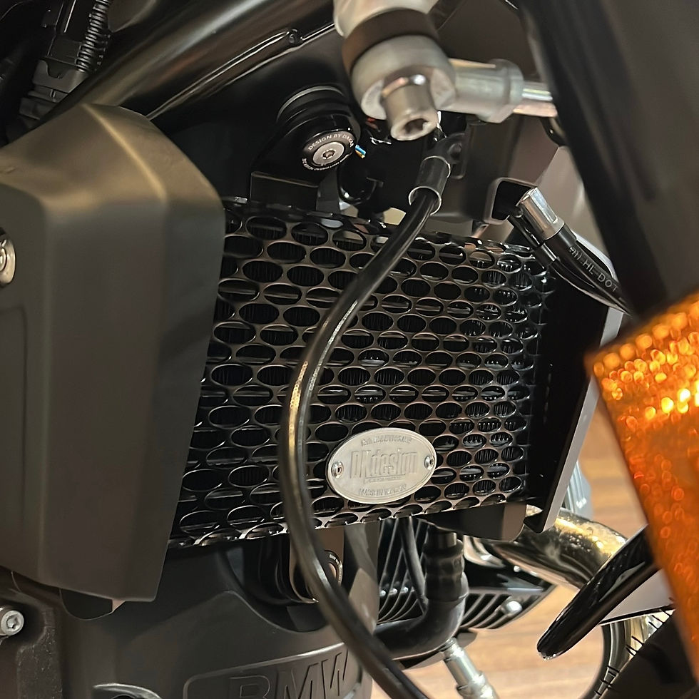 Thumbnail: DKdesign - BMW R12 Oil Cooler Guard / Type C