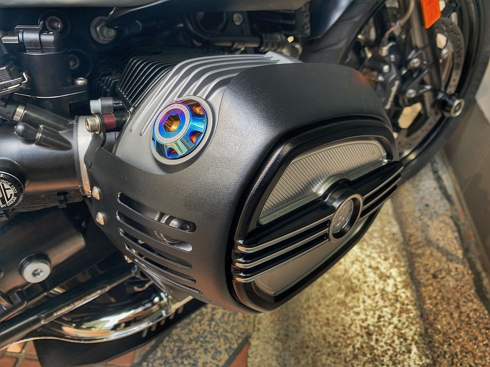 Thumbnail: DKdesign - BMW Titanium Oil Filler Cap