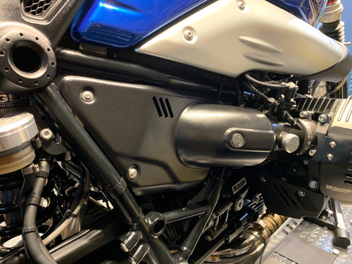 BMW RnineT エアボックスカバー BMW RnineT 14-20 エアボックス サイドカバー DKdesign EXRIDER