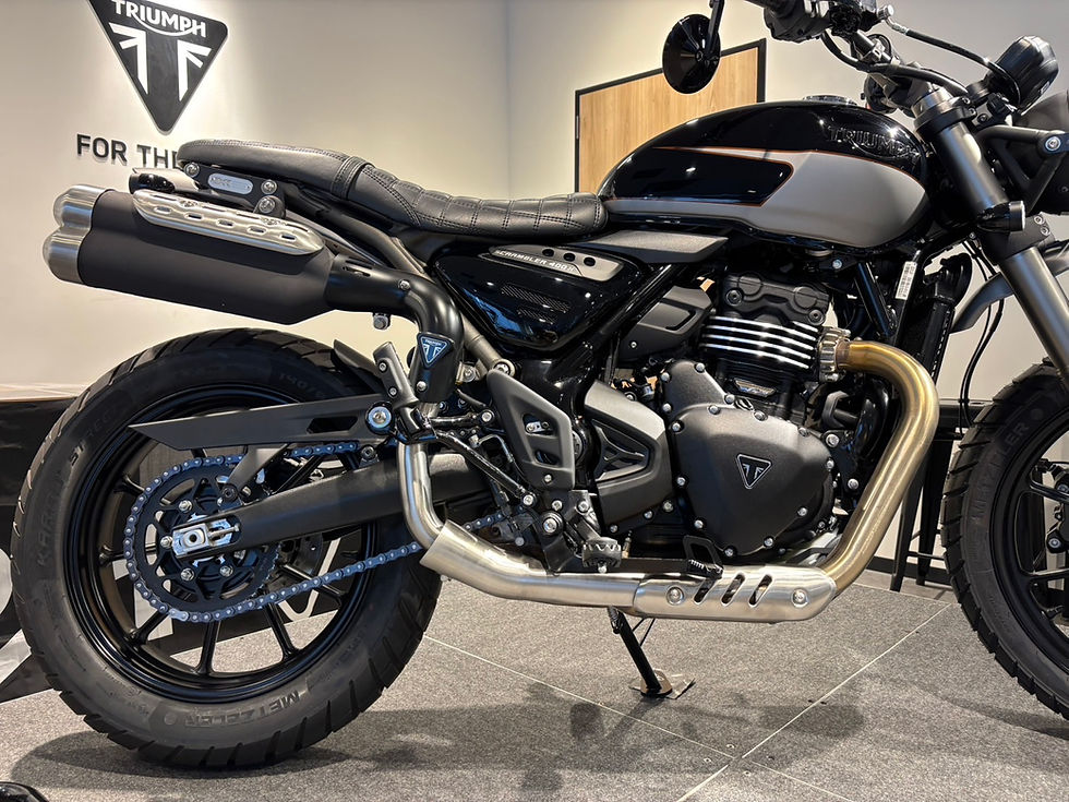 Thumbnail: EXRIDER - Triumph Scrambler 400X S Upper Exhaust