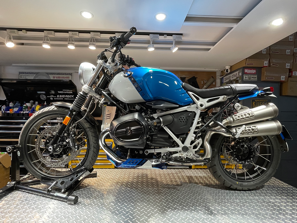 Thumbnail: DKdesign - BMW R nineT Cylinder Cover Guards / BK EDITION /21-23