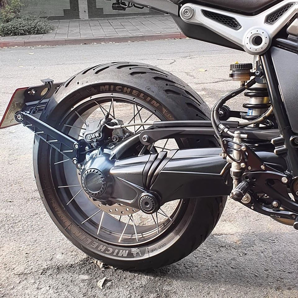 Thumbnail: EXRIDER - BMW R nineT Rear Mudguard w/ License Plate Support