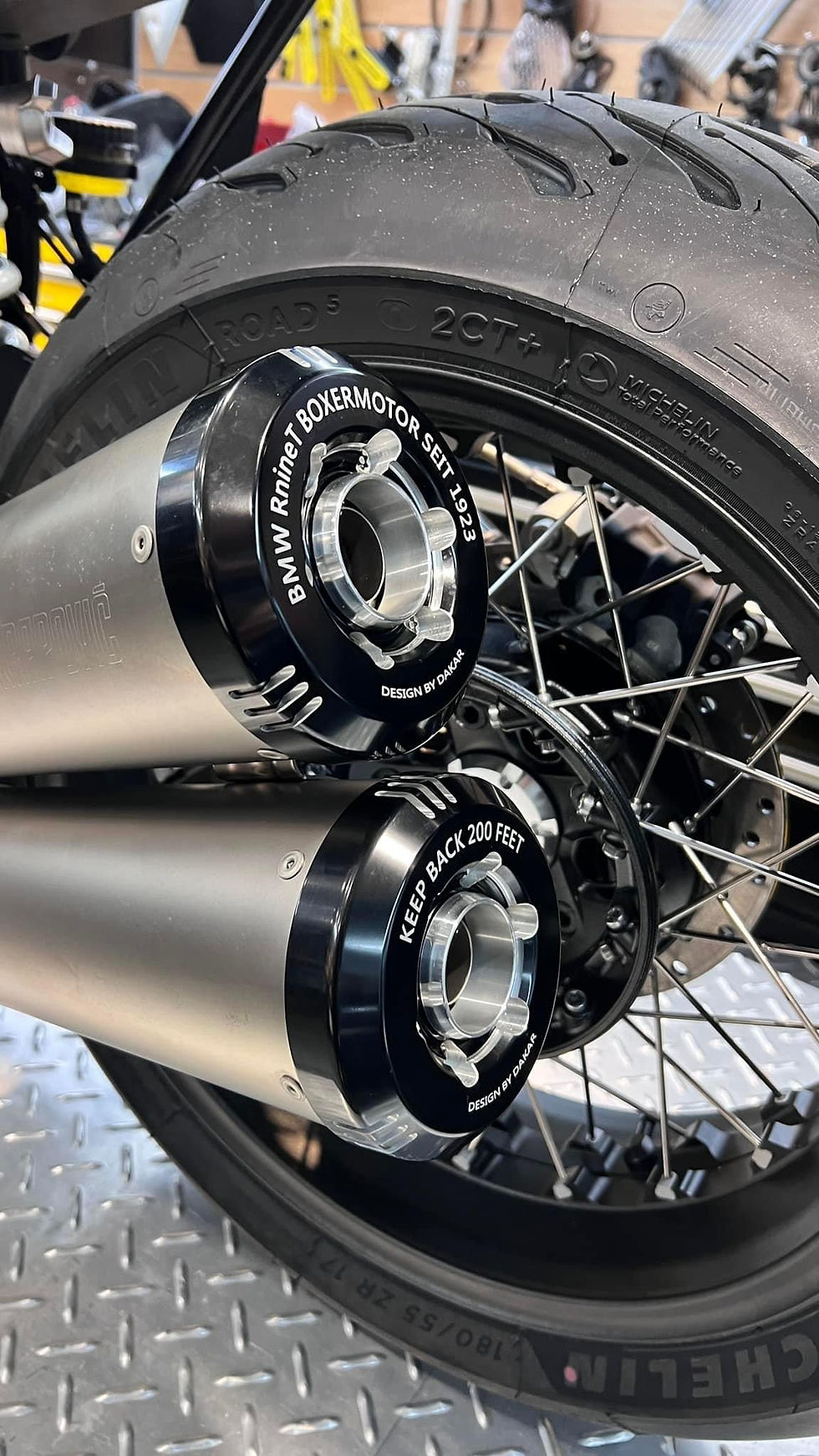 Thumbnail: DKdesign - BMW R nineT CNC Exhaust Tips