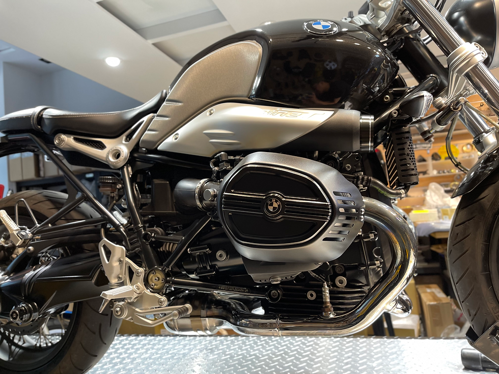Thumbnail: DKdesign - BMW R nineT Cylinder Cover Guards/ BK EDITION