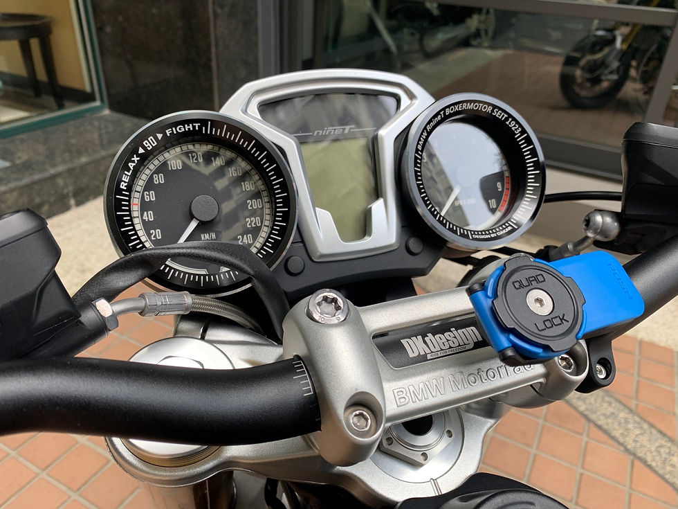 Thumbnail: DKdesign - BMW R nineT CNC Speed Meter Rings