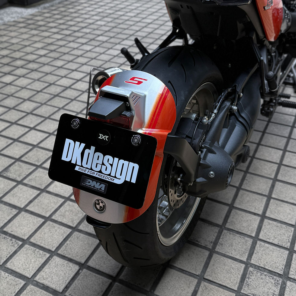 Thumbnail: DKdesign - BMW R12S Rear Mudguard w/ License Plate Support
