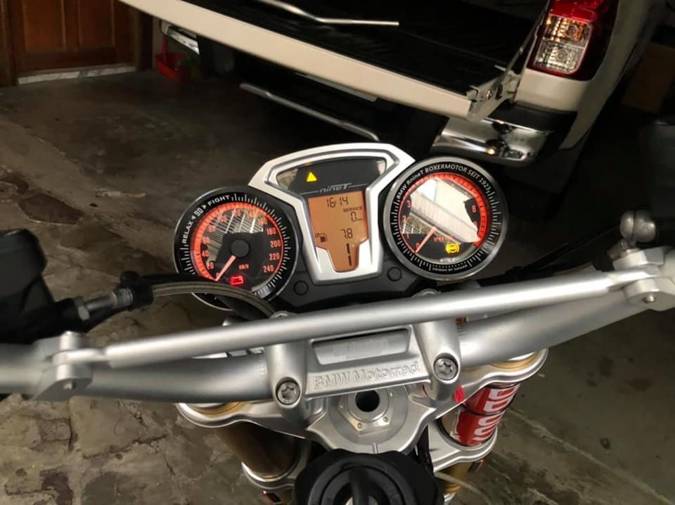 Thumbnail: DKdesign - BMW R nineT CNC Speed Meter Rings
