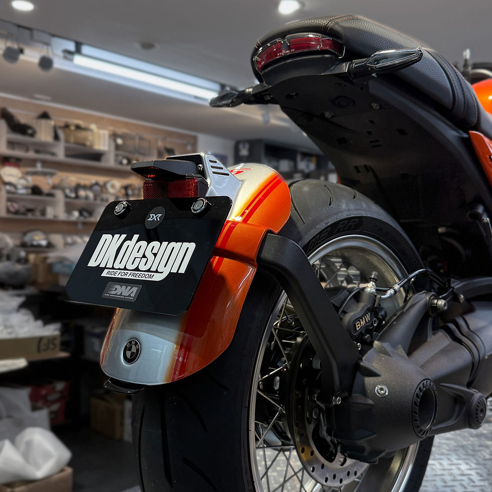 Thumbnail: DKdesign - BMW R12S Rear Mudguard w/ License Plate Support