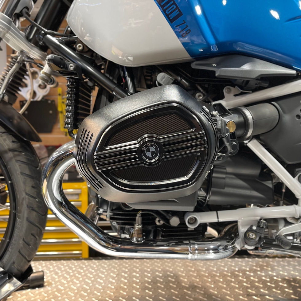 Thumbnail: DKdesign - BMW R nineT Cylinder Cover Guards / BK EDITION /21-23