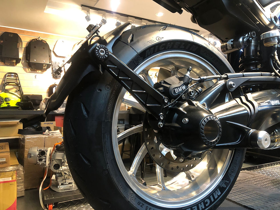 Thumbnail: EXRIDER - BMW R nineT Rear Mudguard w/ License Plate Support