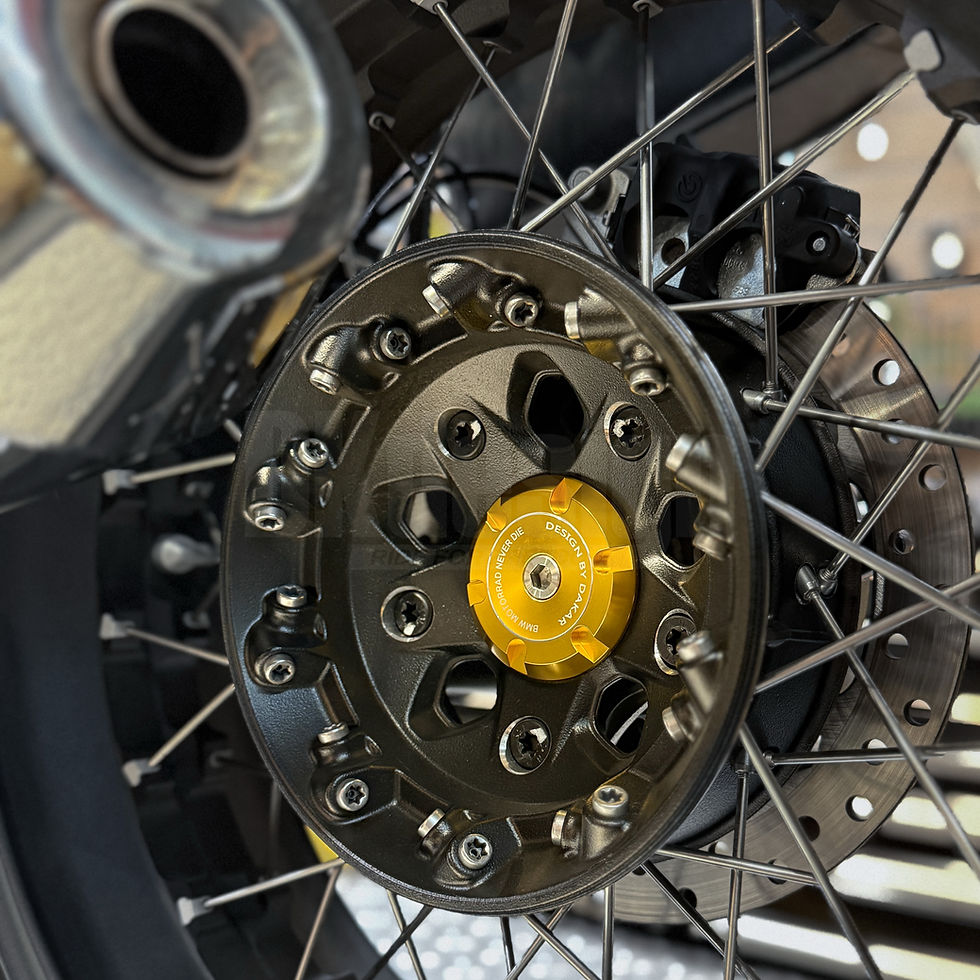 Thumbnail: DKdesign - BMW R12 CNC Rear Axle Sliders