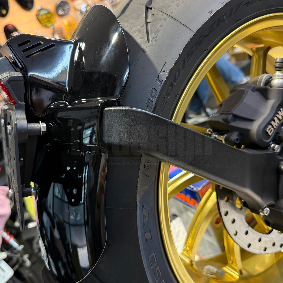 Thumbnail: DKdesign - BMW R12 Rear Mudguard w/ License Plate Support
