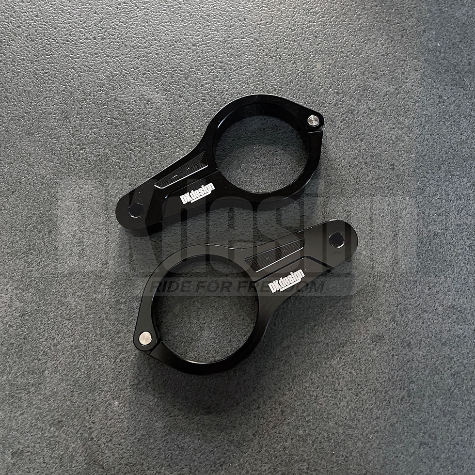 Thumbnail: DKdesign - BMW R nineT CNC Front Fork Mounts